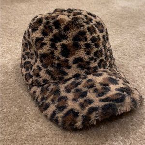 Faux fur cap